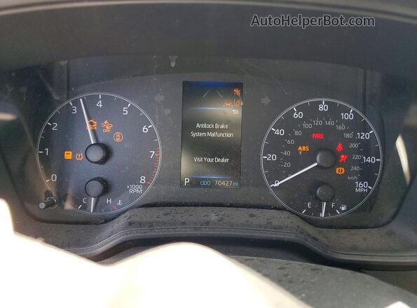 JTDP4MCE6R3520054 2024 TOYOTA COROLLA Серый Вид щитка приборов