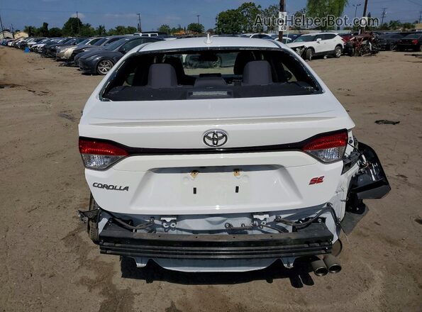 JTDP4MCE6RJ103903 2024 TOYOTA COROLLA White Widok z tyłu