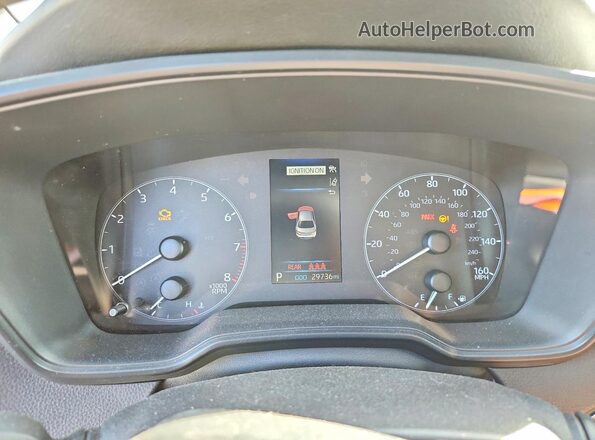 JTDP4MCEXPJ101794 2023 TOYOTA COROLLA Black Instrument cluster view