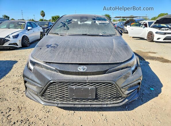 JTDP4MCEXPJ101794 2023 TOYOTA COROLLA Black Front view