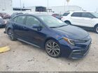 2020 Toyota Corolla Se Blue vin: JTDP4RCE0LJ012226
