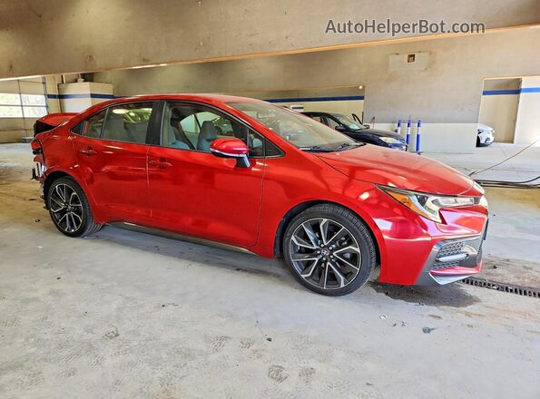 JTDP4RCE1LJ010808 2020 TOYOTA COROLLA Red Передня права чверть