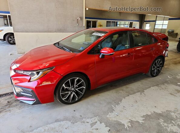 JTDP4RCE1LJ010808 2020 TOYOTA COROLLA Red Передня ліва чверть