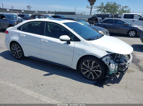 JTDP4RCE6LJ032139 2020 TOYOTA COROLLA White წინა მარჯვენა