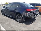 2020 Toyota Corolla Se Blue vin: JTDP4RCE7LJ013468