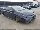 2020 Toyota Corolla Se Blue vin: JTDP4RCE8LJ042543