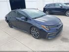 2020 Toyota Corolla Se Dark Blue vin: JTDP4RCE9LJ015478