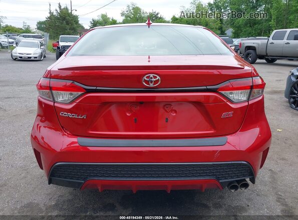 JTDP4RCE9LJ027985 2020 TOYOTA COROLLA Red 