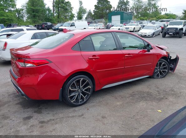 JTDP4RCE9LJ027985 2020 TOYOTA COROLLA Red Widok wnętrza 360 stopni