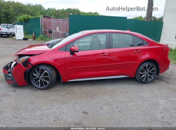 JTDP4RCE9LJ027985 2020 TOYOTA COROLLA Red 