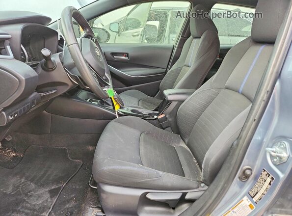 JTDS4MCE1MJ059456 2021 TOYOTA COROLLA Blue Vista interior delantera