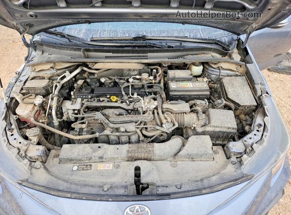 JTDS4MCE1MJ059456 2021 TOYOTA COROLLA Blue Vista interior trasera