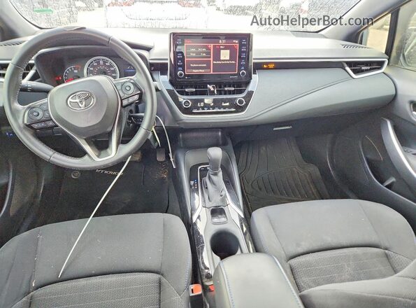 JTDS4MCE1MJ059456 2021 TOYOTA COROLLA Blue Vista del salpicadero