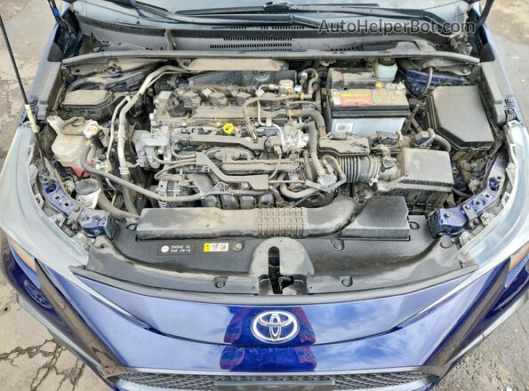 JTDS4MCE1NJ083872 2022 TOYOTA COROLLA Синий Вид задней части салона