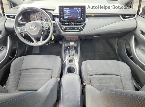 JTDS4MCE1NJ083872 2022 TOYOTA COROLLA Синий Вид панели приборов