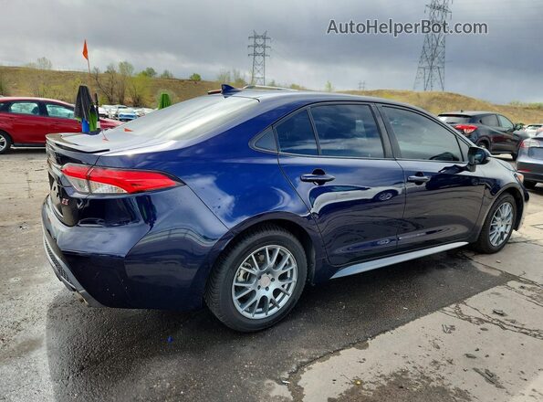 JTDS4MCE1NJ083872 2022 TOYOTA COROLLA Синий Задняя правая четверть