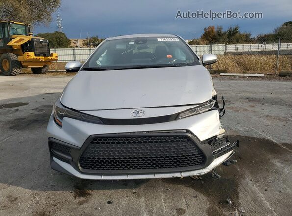 JTDS4MCE2NJ095321 2022 TOYOTA COROLLA Серебряный Вид спереди