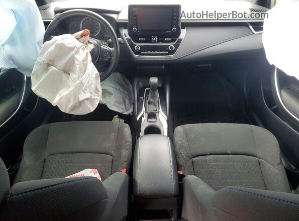 JTDS4MCE2NJ095321 2022 TOYOTA COROLLA Серебряный Вид панели приборов