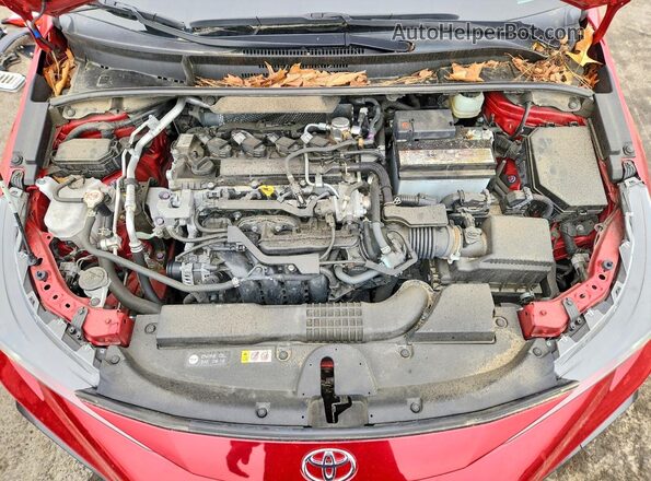 JTDS4MCE3MJ069082 2021 TOYOTA COROLLA Красный Вид задней части салона