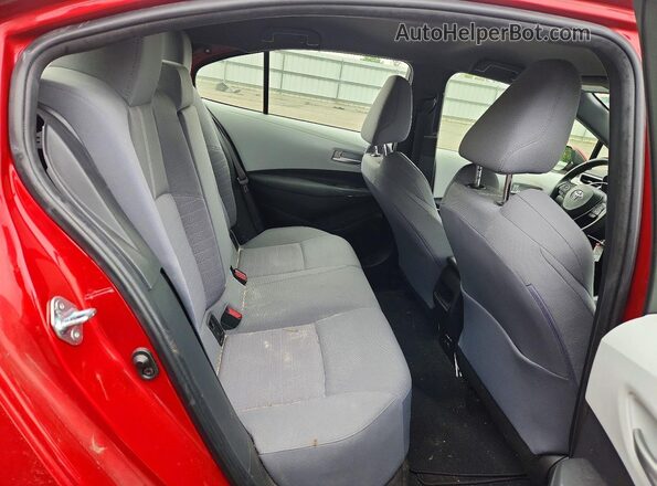 JTDS4MCE3MJ069082 2021 TOYOTA COROLLA Красный Вид задних сидений