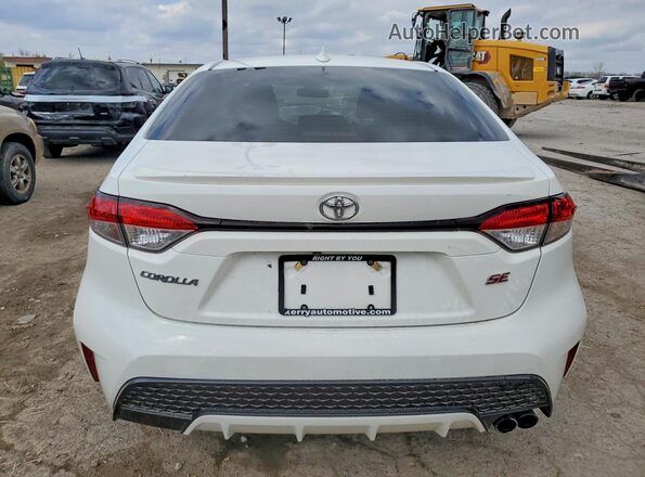 JTDS4MCE3N3502406 2022 TOYOTA COROLLA Белый Вид сзади