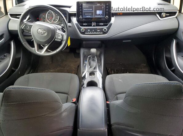 JTDS4MCE3N3502406 2022 TOYOTA COROLLA Белый Вид панели приборов