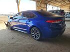 2022 Toyota Corolla Se Blue vin: JTDS4MCE3NJ085624