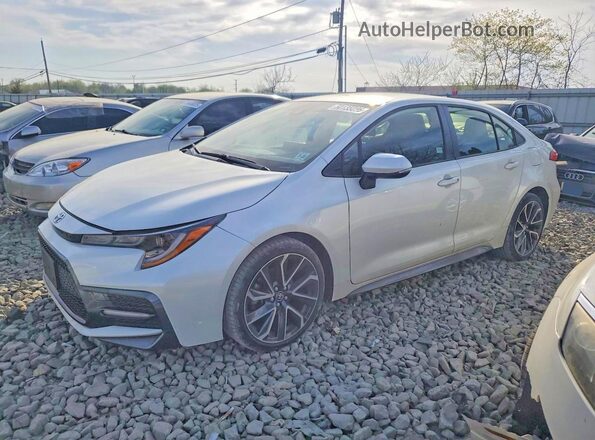 JTDS4MCE4N3509980 2022 TOYOTA COROLLA White Przód lewy