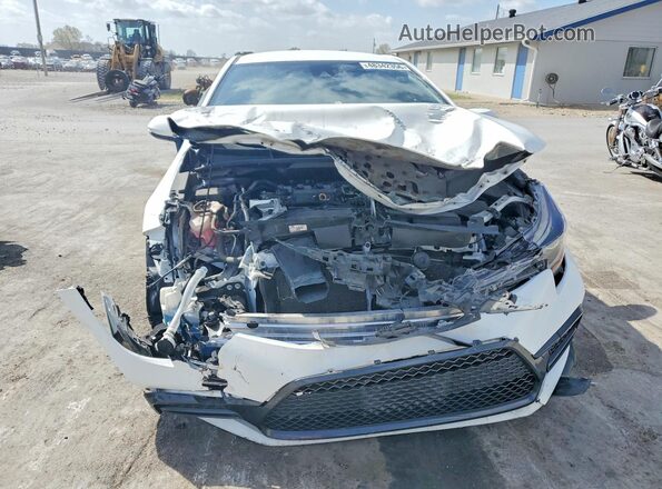 JTDS4MCE4NJ087639 2022 TOYOTA COROLLA Белый Вид спереди