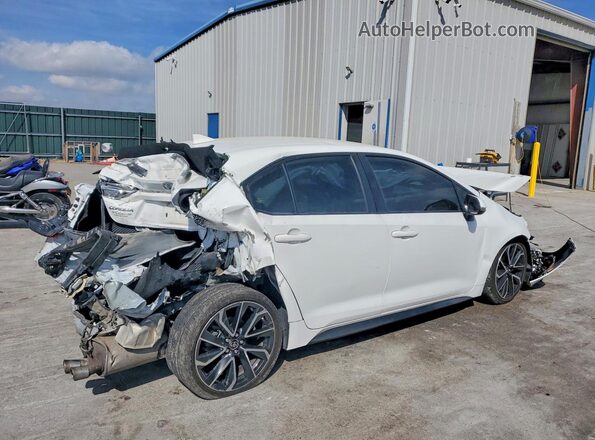 JTDS4MCE4NJ087639 2022 TOYOTA COROLLA Белый Задняя правая четверть