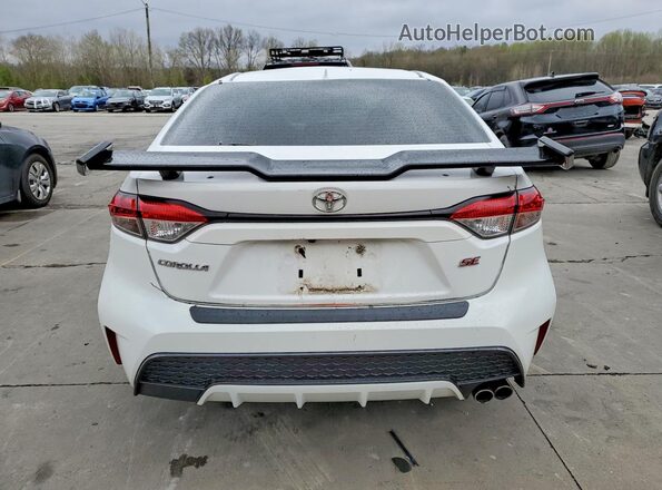 JTDS4MCE5NJ085852 2022 TOYOTA COROLLA Белый Вид сзади