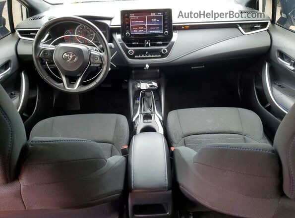 JTDS4MCE5NJ085852 2022 TOYOTA COROLLA Белый Вид панели приборов