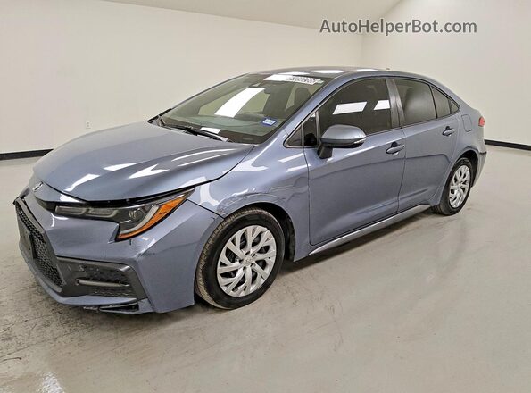 JTDS4MCE8N3509996 2022 TOYOTA COROLLA Gray Vista tres cuartos delantera izquierda