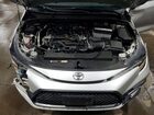 2022 Toyota Corolla Se Серебряный vin: JTDS4MCE8NJ084498