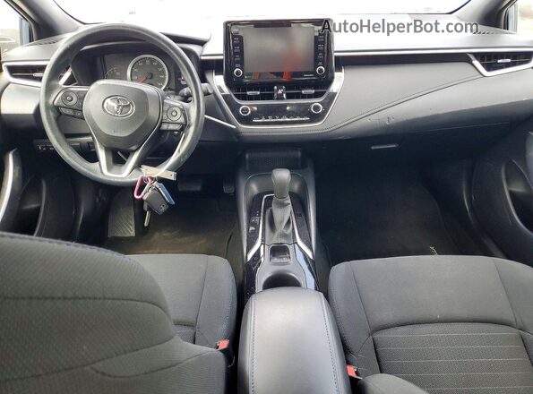 JTDS4MCE9N3505259 2022 TOYOTA COROLLA Blue Առջևի վահանակի տեսք