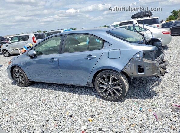 JTDS4MCE9N3505259 2022 TOYOTA COROLLA Blue Հետևի ձախ