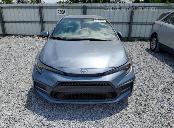 JTDS4MCE9N3505259 2022 TOYOTA COROLLA Blue Դիմացի տեսք