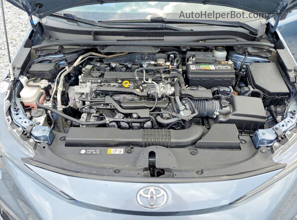 JTDS4MCE9N3505259 2022 TOYOTA COROLLA Blue Սալոնի հետևի տեսք