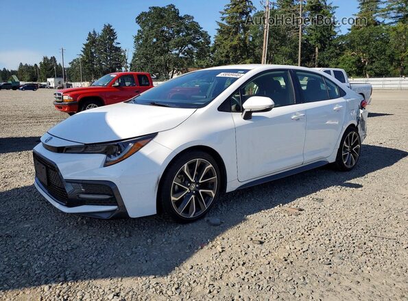 JTDS4MCE9N3511952 2022 TOYOTA COROLLA White Vista tres cuartos delantera izquierda