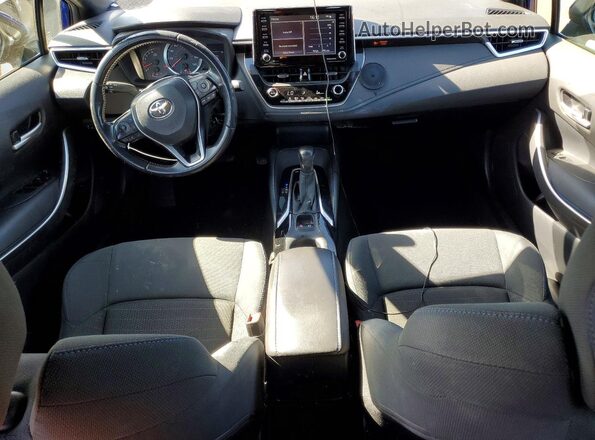 JTDS4MCEXMJ058502 2021 TOYOTA COROLLA Blue Vista del salpicadero