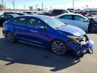 2021 Toyota Corolla Se Blue vin: JTDS4MCEXMJ058502