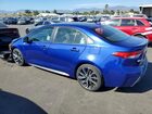 2021 Toyota Corolla Se Blue vin: JTDS4MCEXMJ058502