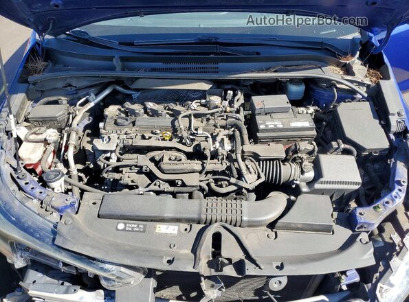 JTDS4MCEXMJ058502 2021 TOYOTA COROLLA Blue Vista interior trasera