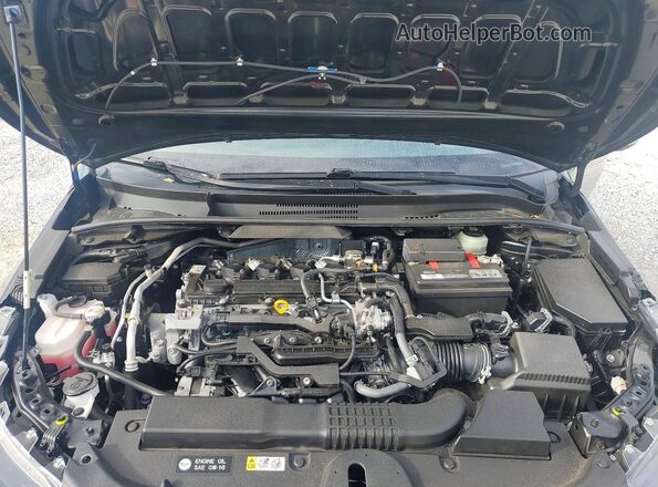 JTDS4MCEXNJ084230 2022 TOYOTA COROLLA Черный Вид задней части салона