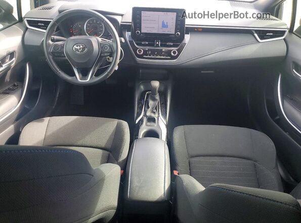 JTDS4MCEXNJ084230 2022 TOYOTA COROLLA Черный Вид панели приборов