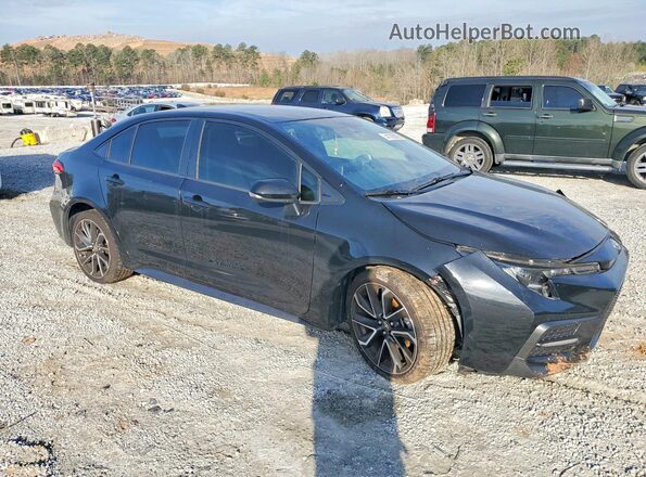 JTDS4MCEXNJ084230 2022 TOYOTA COROLLA Черный Передняя правая четверть