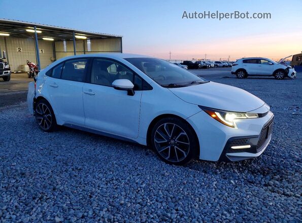JTDS4RCE0LJ009952 2020 TOYOTA COROLLA Белый Передняя правая четверть