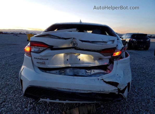 JTDS4RCE0LJ009952 2020 TOYOTA COROLLA Белый Вид сзади