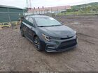 2020 Toyota Corolla Se Черный vin: JTDS4RCE0LJ043017