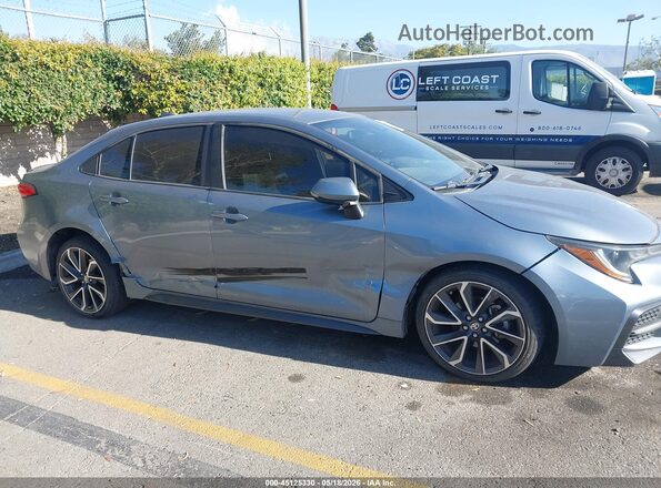 JTDS4RCE1LJ018675 2020 TOYOTA COROLLA Blue Vista frontal
